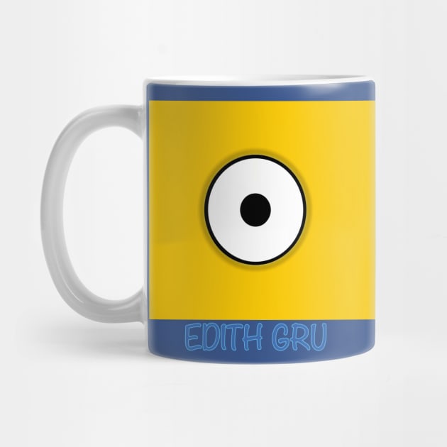 MINION USA DESPICABLE EDITH GRU by LuckYA